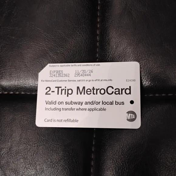NYC MetroCard - A Now Discontinued Relic - Picture 2 of 3